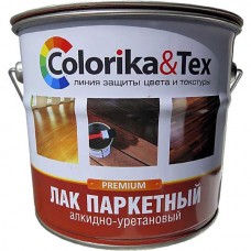 Лак паркетный 2,7 л глянцевый Colorika&T..